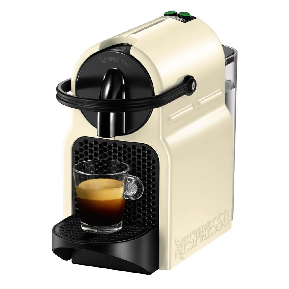 Machine à café à capsules Inissia blanc crème